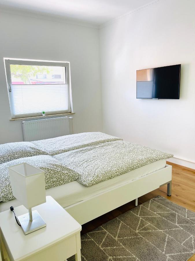 Bungalow-Wohnung Nahe Flughafen Hamburg 노르더슈테트 외부 사진