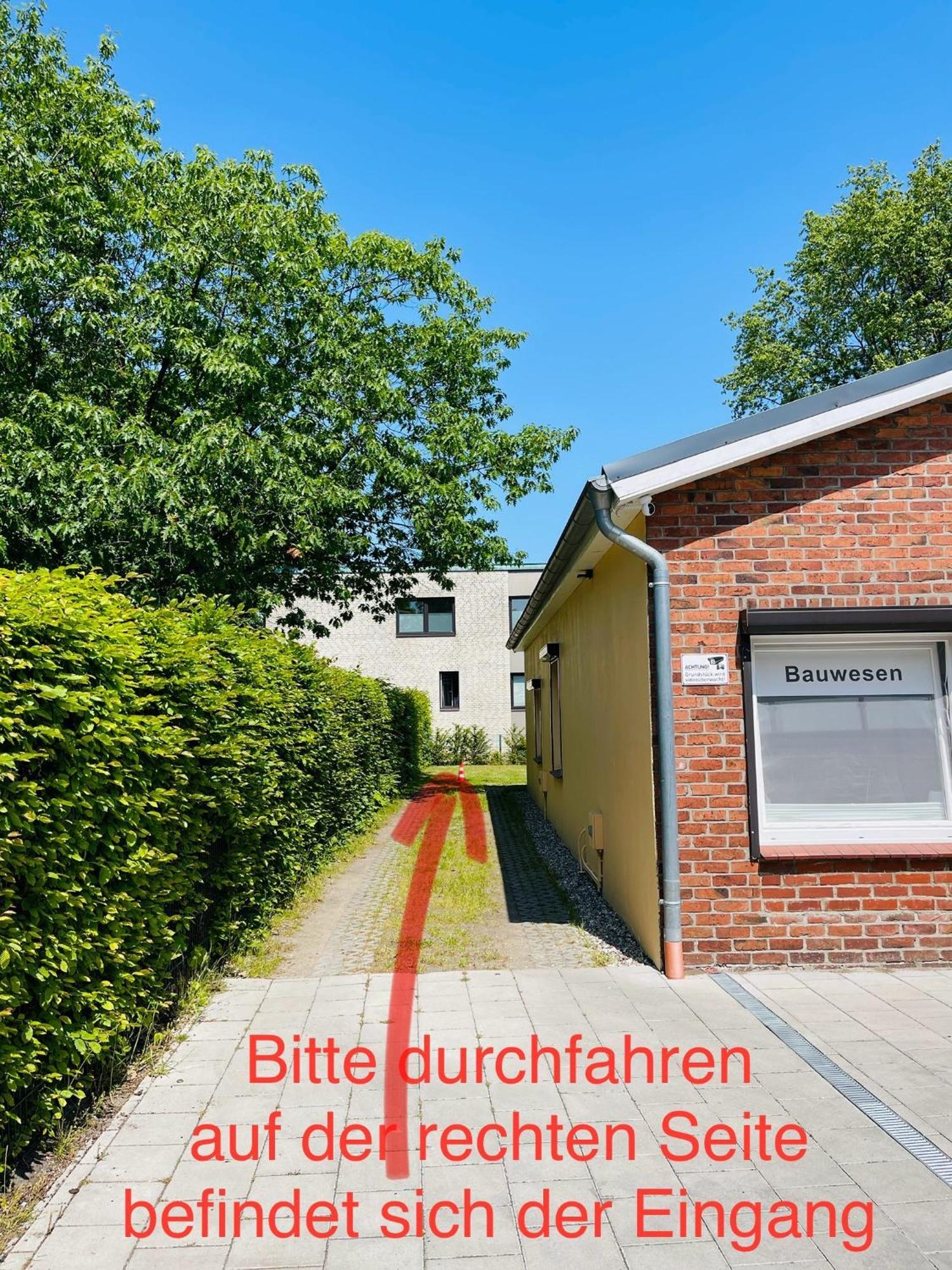 Bungalow-Wohnung Nahe Flughafen Hamburg 노르더슈테트 외부 사진