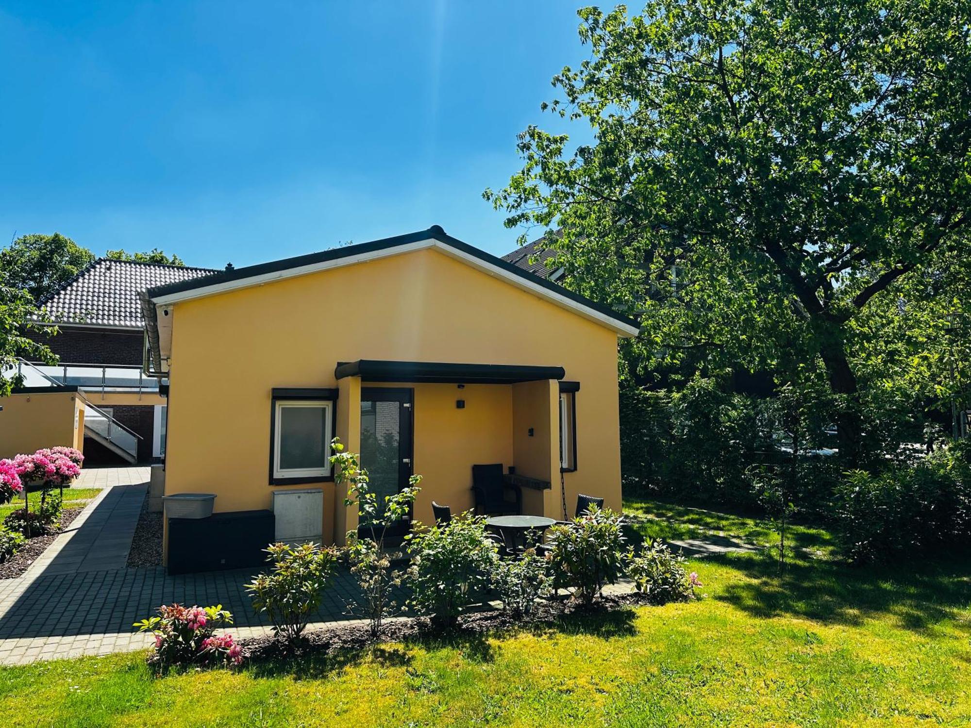 Bungalow-Wohnung Nahe Flughafen Hamburg 노르더슈테트 외부 사진